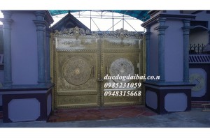 Cửa cổng đúc nghệ thuật - Đúc Đồng Tâm Thái - Công Ty TNHH Mỹ Nghệ Tâm Thái